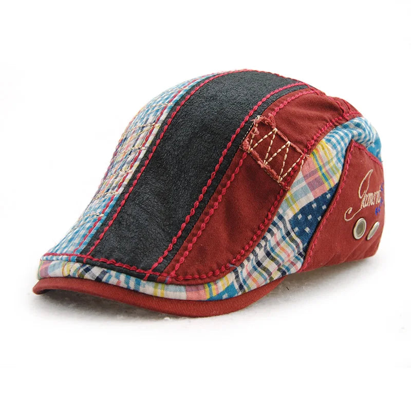 Unisex Beret Hats For Men Women Cotton Leisure Visor Spring Summer Sun hat Flat Berets Cap Casquette Gorras Planas