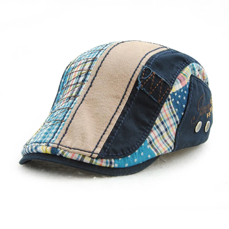Unisex Beret Hats For Men Women Cotton Leisure Visor Spring Summer Sun hat Flat Berets Cap Casquette Gorras Planas