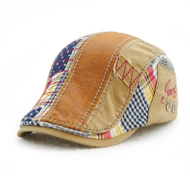 Unisex Beret Hats For Men Women Cotton Leisure Visor Spring Summer Sun hat Flat Berets Cap Casquette Gorras Planas