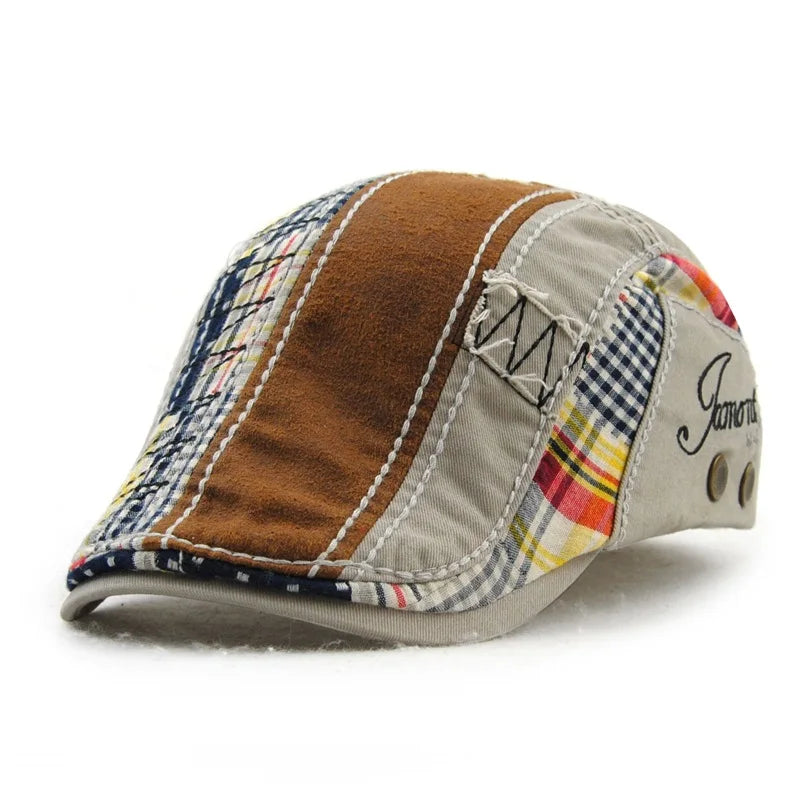 Unisex Beret Hats For Men Women Cotton Leisure Visor Spring Summer Sun hat Flat Berets Cap Casquette Gorras Planas