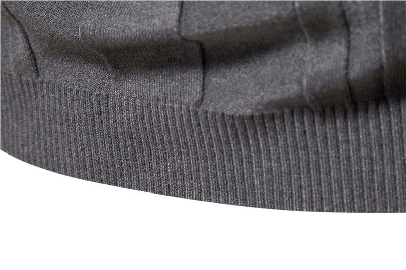 Men's Casual Sweaters/Textured Knitted Pullover/Men Leisure Long Sleeve/Warm Knit Sweater/Men Top