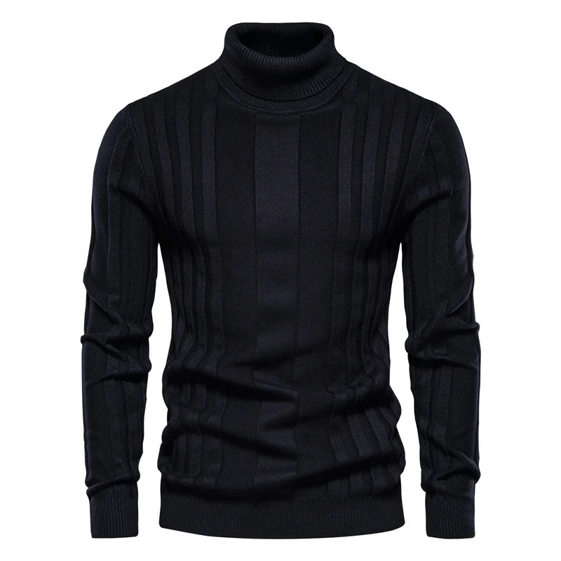 Men's Casual Sweaters/Textured Knitted Pullover/Men Leisure Long Sleeve/Warm Knit Sweater/Men Top