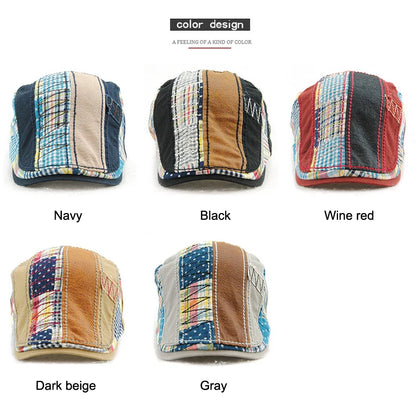 Unisex Beret Hats For Men Women Cotton Leisure Visor Spring Summer Sun hat Flat Berets Cap Casquette Gorras Planas