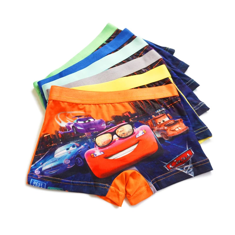 3pcs/lot New Boys Cars Cartoon Boys Underwear/Boxers