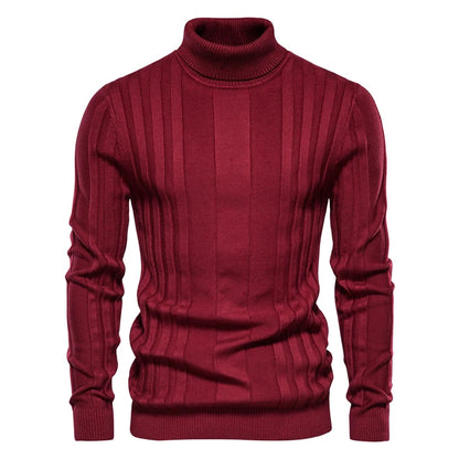 Men's Casual Sweaters/Textured Knitted Pullover/Men Leisure Long Sleeve/Warm Knit Sweater/Men Top