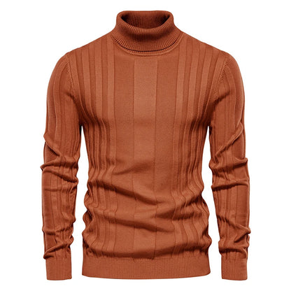Men's Casual Sweaters/Textured Knitted Pullover/Men Leisure Long Sleeve/Warm Knit Sweater/Men Top
