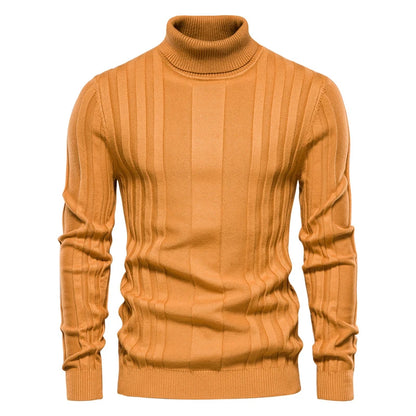 Men's Casual Sweaters/Textured Knitted Pullover/Men Leisure Long Sleeve/Warm Knit Sweater/Men Top